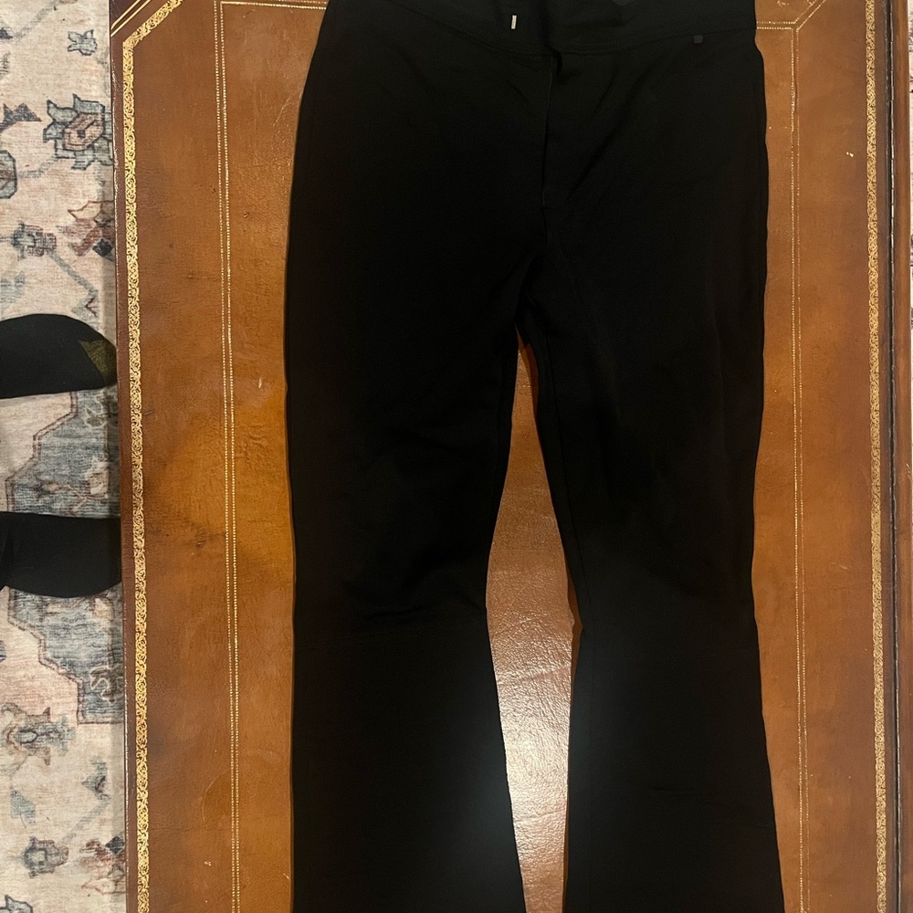 Men's Black Insulated Lycra Ski pants